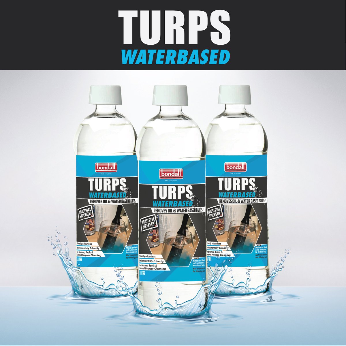 Monocelvarnish's tweet photo. The Revolution Is Here!
Bondall Waterbased Turps is the environmentally friendly alternative to Mineral Turpentine.
Easily cleans oil and water based paints, is low odour, and can even be poured down the sink!
Available at Bunnings https://t.co/HwgWPdblCE