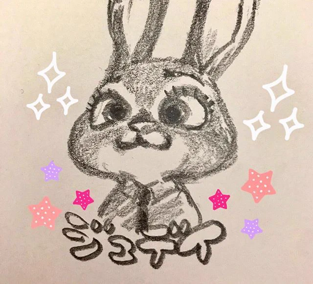 今夜はズートピアだ???
かわいいジュディ?ぱっちりなおめめとちょびちょびっと動くお鼻のかわいいこと!!
#ズートピア #Zootopia https://t.co/qs7wIfmu1i 