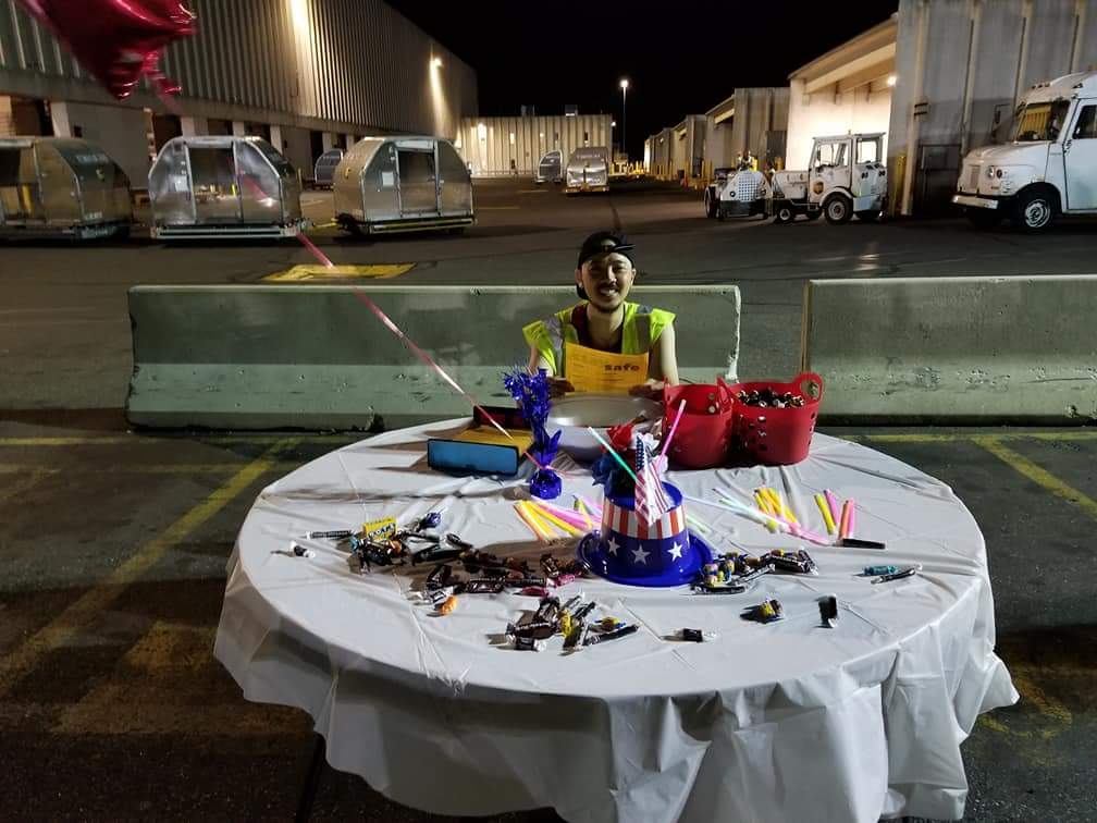 DSimkin87's tweet photo. PHL Night Ramp Wellness Fair  #ChesapeakUPSers @MicaelSorden @beans6813 @UPSSafetyKim @Blaize_UPS https://t.co/dybPlTWKI6