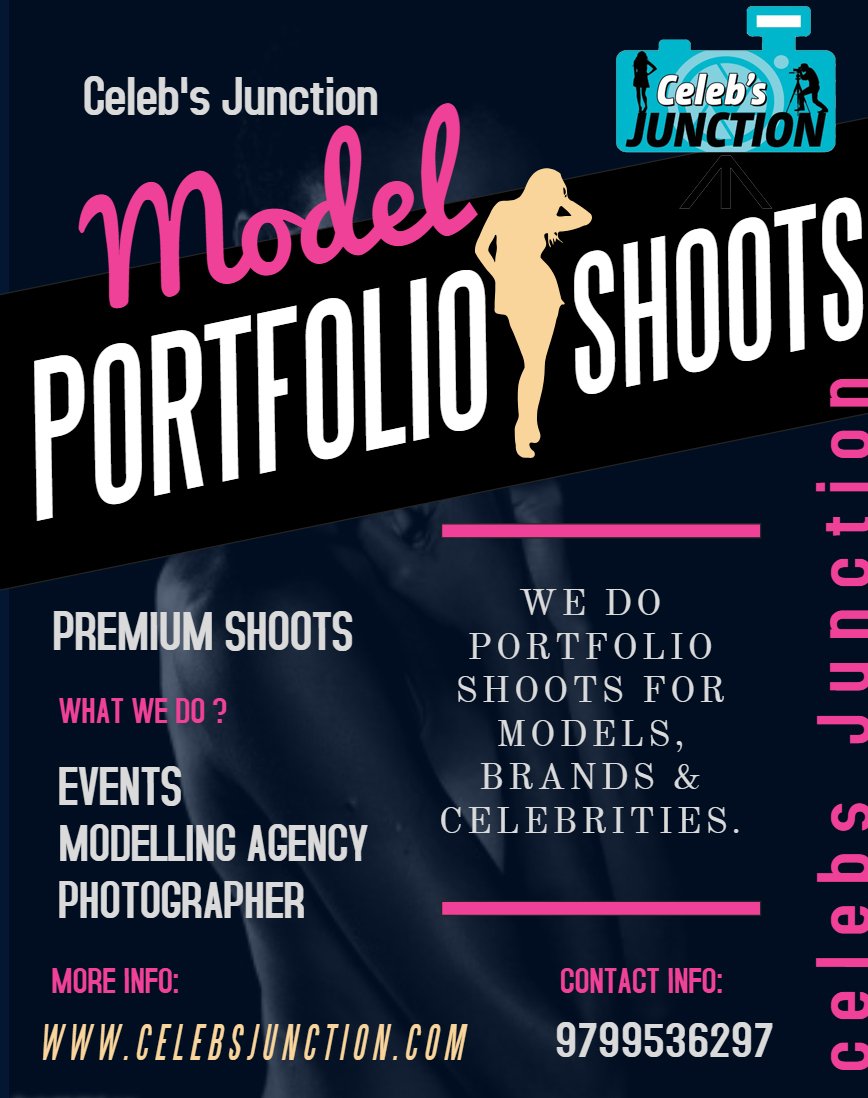 CelebsJunction's tweet photo. Book #models #Anchor #actors call / dm for #shoots #ad_shoots or #collaboration We provide portfolio shoots for modelling, brandings, products shoots, ad shoots & many more.#CELEBSJUNCTION
#modelling #events #eventagency #productshoots #photographer #celebrities #celebrityshoots https://t.co/RP8s7iVK9r