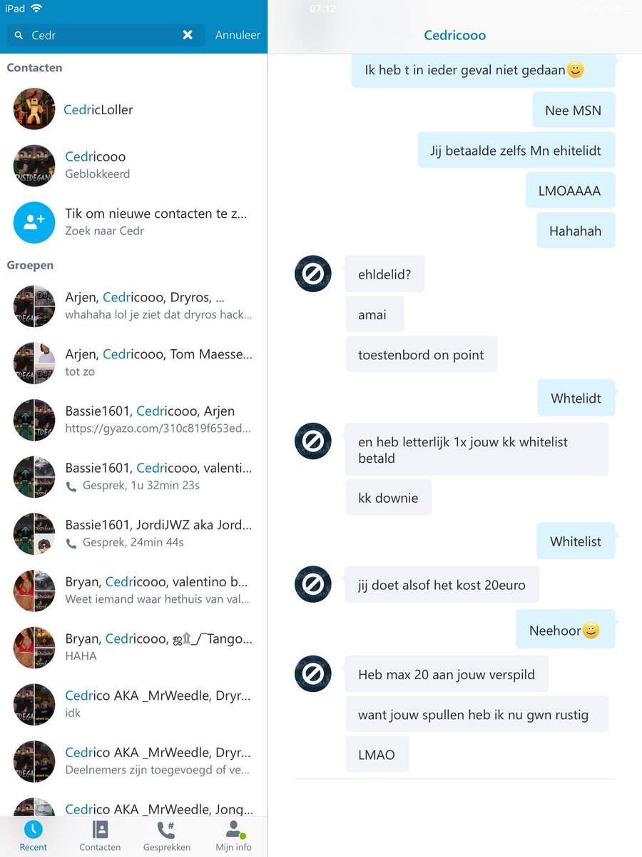 insidegang's tweet photo. Voor de mensen die denken dat hij me niet gescamt heeft https://t.co/xmBFNBGkcC