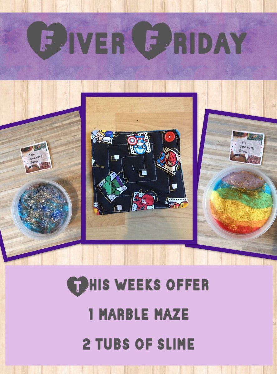 SensoryStop's tweet photo. Some great offers on at the moment! #sensory #sensoryplay #slime #marblemaze #fiverfriday #bradford #leeds #WestYorkshire #bd2 #supportlocal #SmallBusiness https://t.co/6kTRvsRHvz