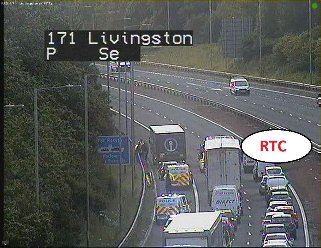Traffic Scotland on Twitter "*UPDATE* 0618⌚ M9 E/B J3 Livingston