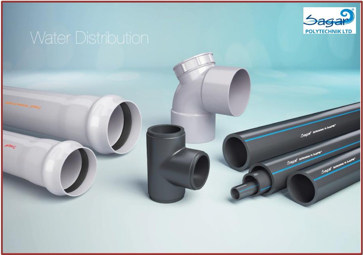 sagarpolytechn1's tweet image. Sagar offering wide range of HDPE Pipes, uPVC Ringfit Pressure Pipes, HDPE Fittings facilitating number of dimensions. 

For queries, reach us at sales@sagarpolymers.com or visit our website at sagarpolymers.com. 

#StrongandSafe#SagarPolymers.