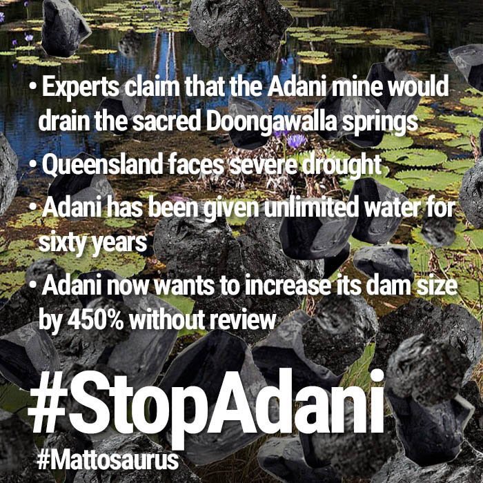 StopAdaniCairns's tweet photo. @FierceDinosaur It’s a disgrace that  @couriermail is pro coal &amp; ignore #ClimateScience

Turn their backs on Qld farmers suffering from drought.

Ignore the threat to Tourism from a dying reef.

#auspol #qldpol #ClimateChange 

Need reality check. #StopAdani 

#TheDrum #QandA #MatterIfFact https://t.co/zj796jK8MR
