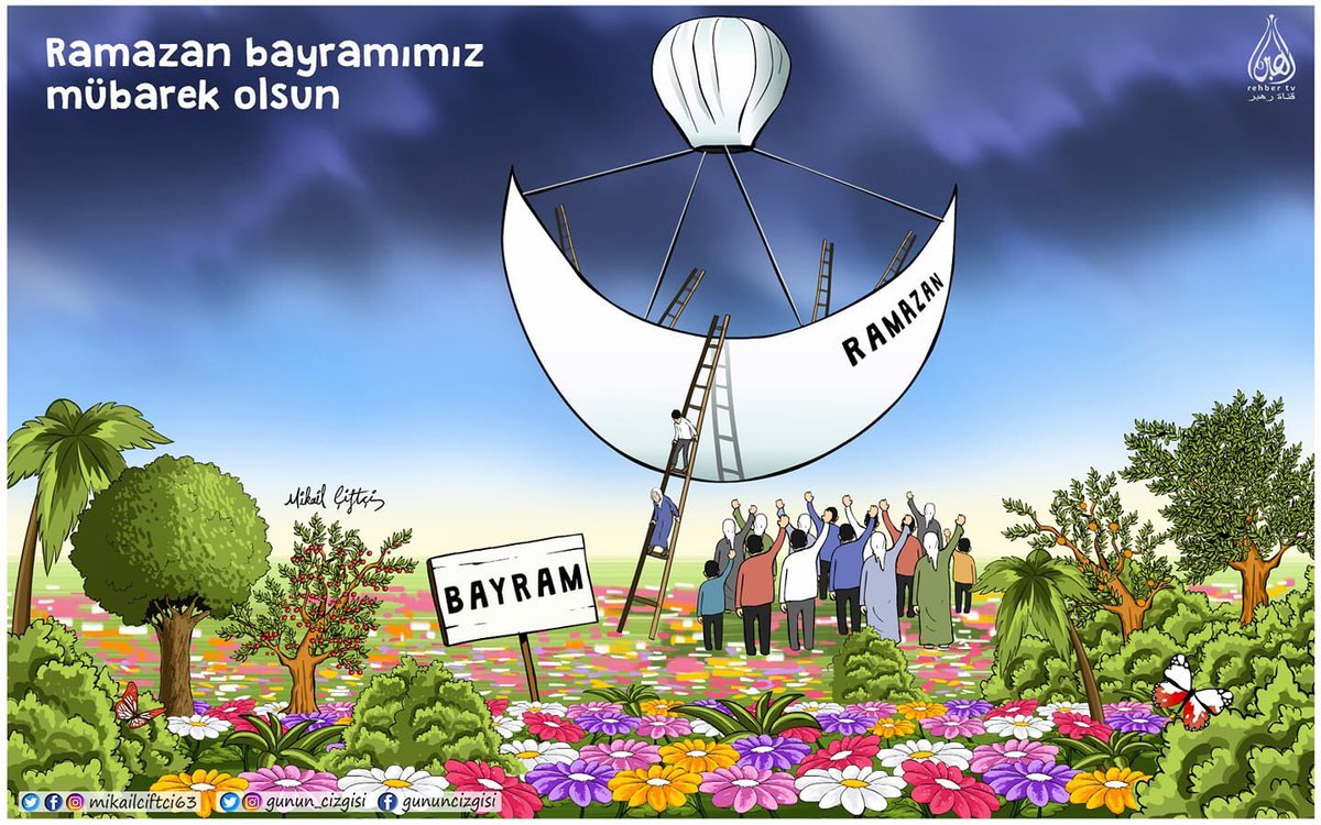 Başta Ülkemiz olmak üzere bütün Dünya Müslümanlarının Mübarek Ramazan Bayram'ını tebrik ediyor, Bayramın İslam Âlem'ine ve insanlık ailesine sulh ve selamet, huzur ve sûkunet getirmesini Cenab-ı Allah'tan niyaz ediyoruz.
HAYIRLI BAYRAMLAR DİLERİZ.
#BayramınızMübarekOlsun