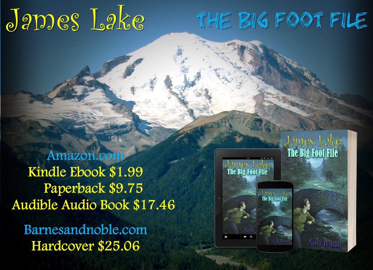 #YoungAdult #Bigfoot #YABooks #adventure #ebook #audiobook