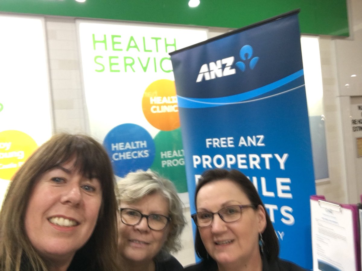 Property Profile Pop up store for Sue Booth Tracy McIvor and Jo-Anne Lyas of team Castle Plaza on Thursday evening