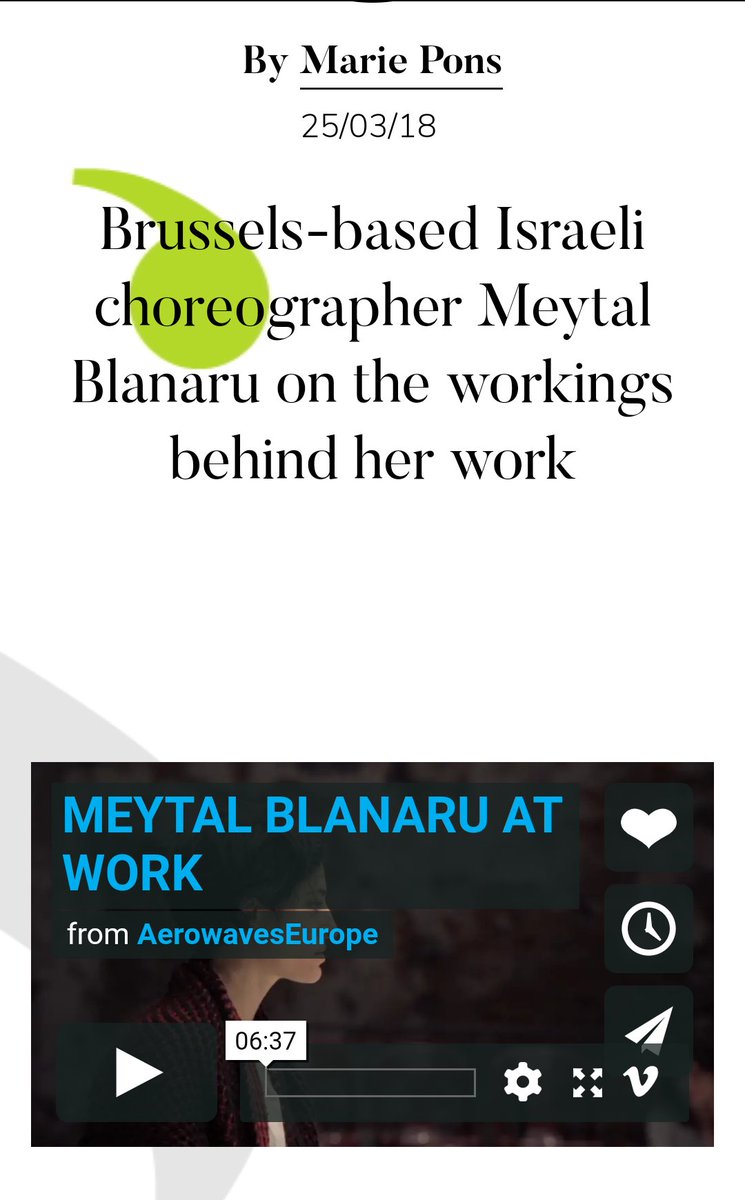 springbackmag's tweet image. 👉 Visit #Springbackmag to discover:

• reviews, articles and interviews, with varied focuses on performances, artists, audiences, ideas and experiences.
• coverage from Spain to Finland, Belgium to Greece
• text, video and audio formats
• open-ended, exploratory themes.