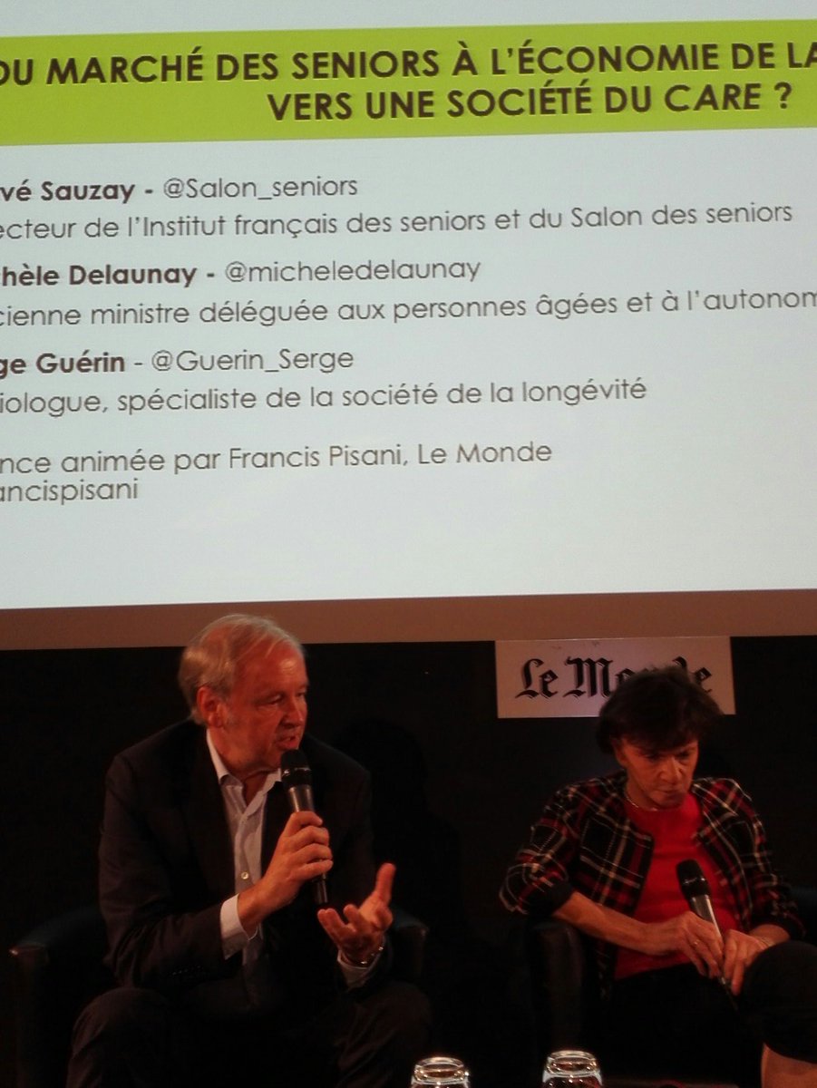 36% des français ont plus de 50 ans et assument 54% de la consommation => Vieillir est une chance, aussi pour l'économie ! #lemondesmartcities