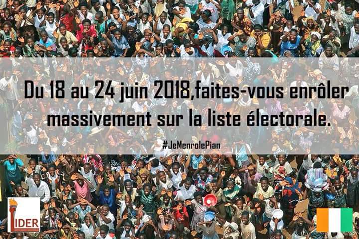 lider_suisse's tweet photo. Lider Suisse vous souhaite un bon week end et vous exhorte, dès lundi,  à aller massivement prendre votre ticket pour être acteurs, dans les urnes et non télespectateurs dans les salons, de la naissance d'une côte d'ivoire meilleure en #2020.
#AdoMustGo #MamKoul2020 https://t.co/KjBl4YvyoC