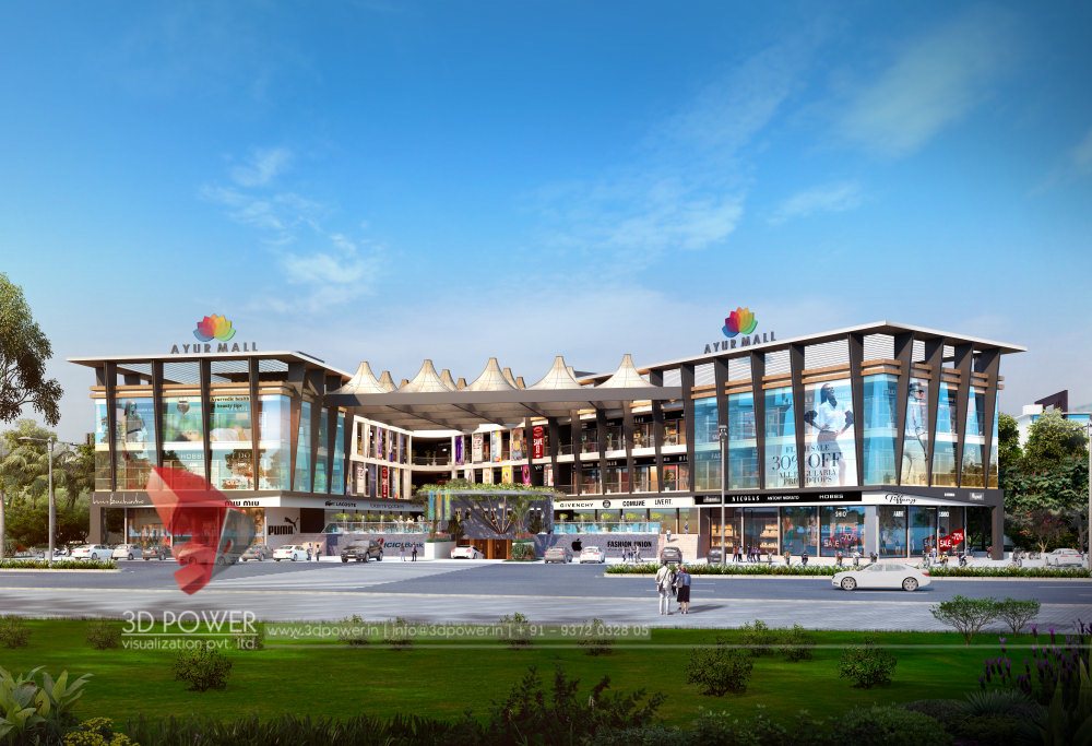 3DPower's tweet photo. #3DPower is known for their Creativity and Innovation.
Here's an Ayur Mall exclusively visualized by us at Raipur.

#3dVisualizationOfShoppingMall #3dArchitecturalRendering #3dModelingAndRendering https://t.co/6WxtG46u0n