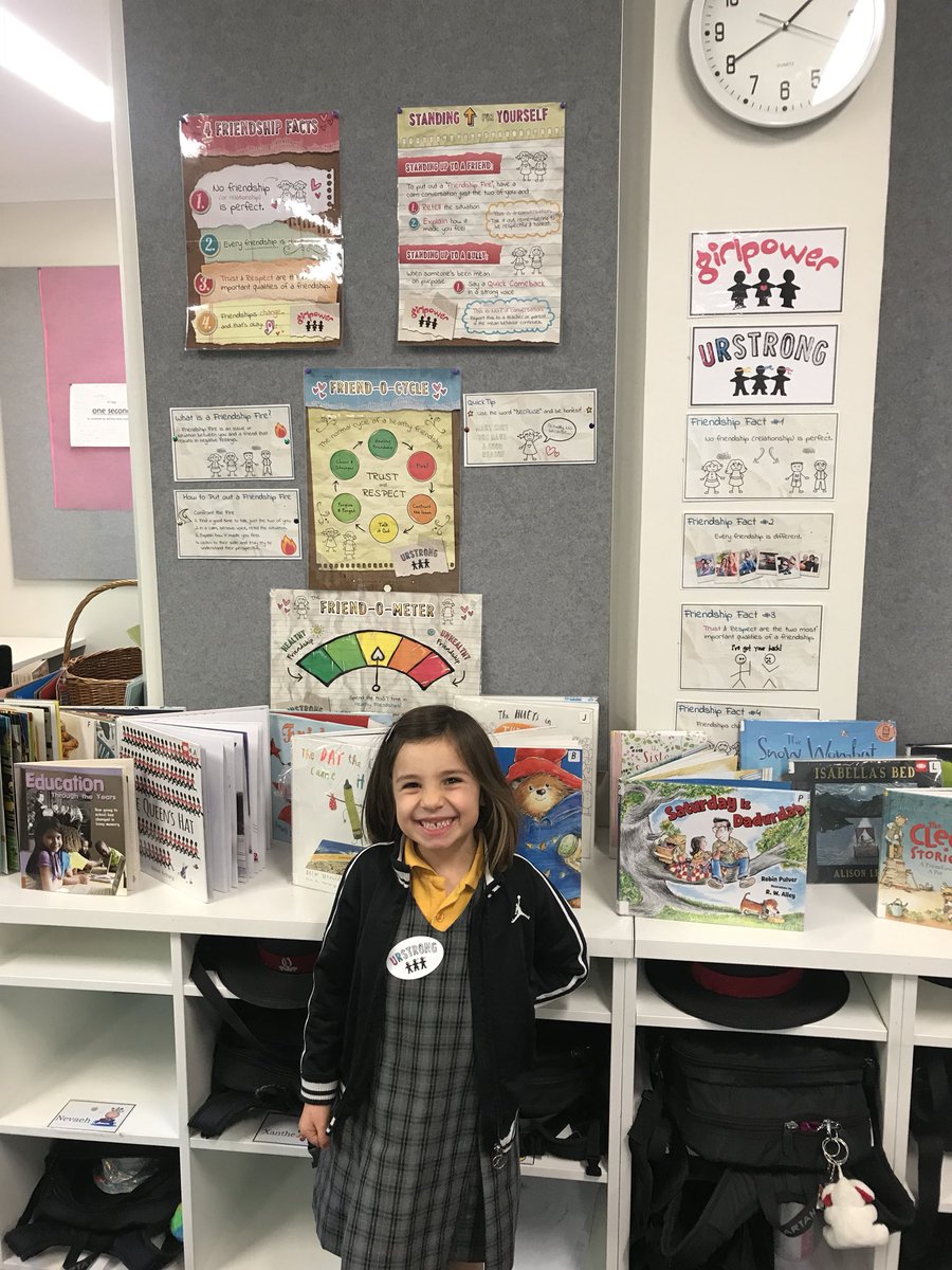 urstrong's tweet photo. Ruby and I had so much fun visiting @QueenwoodSchool to speak at their assembly! We’re so proud of the Year 2s for being #FriendshipNinjas and loved seeing a Talk-it-Out Tent in their classroom. #wellbeing #FriendshipGoals https://t.co/b4RveQjGOQ