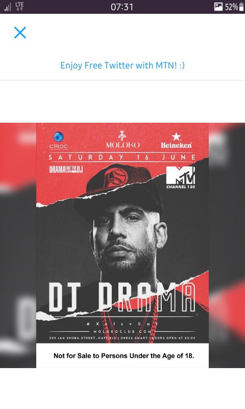 tsholorain3's tweet photo. Yeeeeeeepiii I'M A WINNER #MOLOKO 💃💃💃💃👊will be there.Thank you 🙏🙏 https://t.co/YSseMCevKv