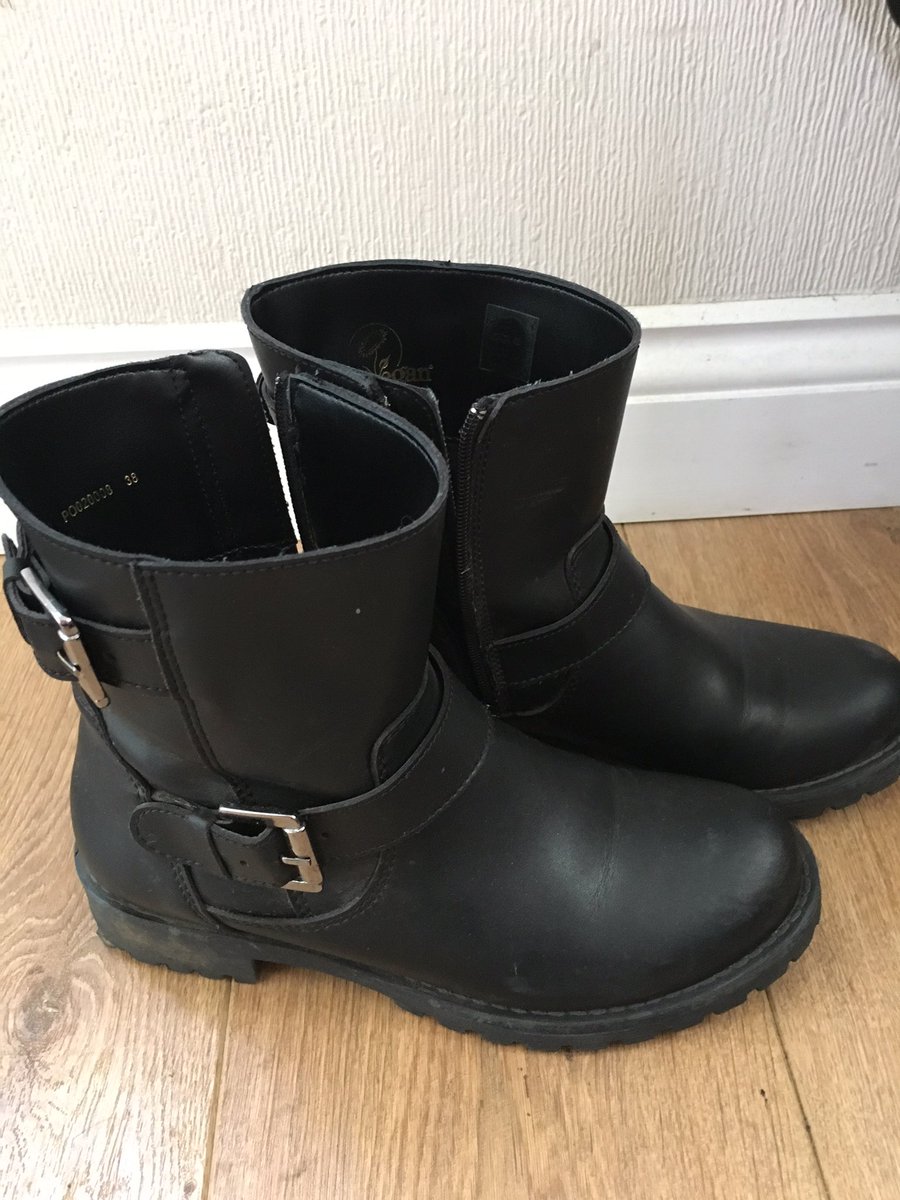 comfy biker boots