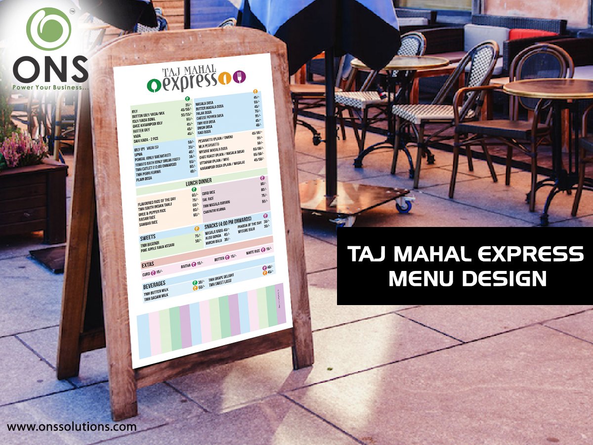 onsideas's tweet photo. Taj Mahal Express Menu Design
#creative #graphic #Menu #designing #onsolutions #designstudio
https://t.co/WqgZELxlcl https://t.co/o2iEe36I29