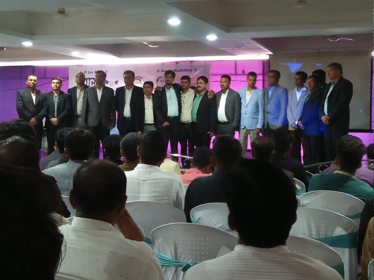 DICCIorg's tweet photo. Congratulations to DICCI Gujrat Team for orgnising Vendor Development Program with GAIL and ONGC at Rajkot. More than 150 enterprunuers participated in this VDP.
Congratulations to Satish Parmar (State President), Mukesh Makwana, Devendra Khuman and DICCI Rajkot Team!
@CMOGuj https://t.co/aPAJRb0Vsm