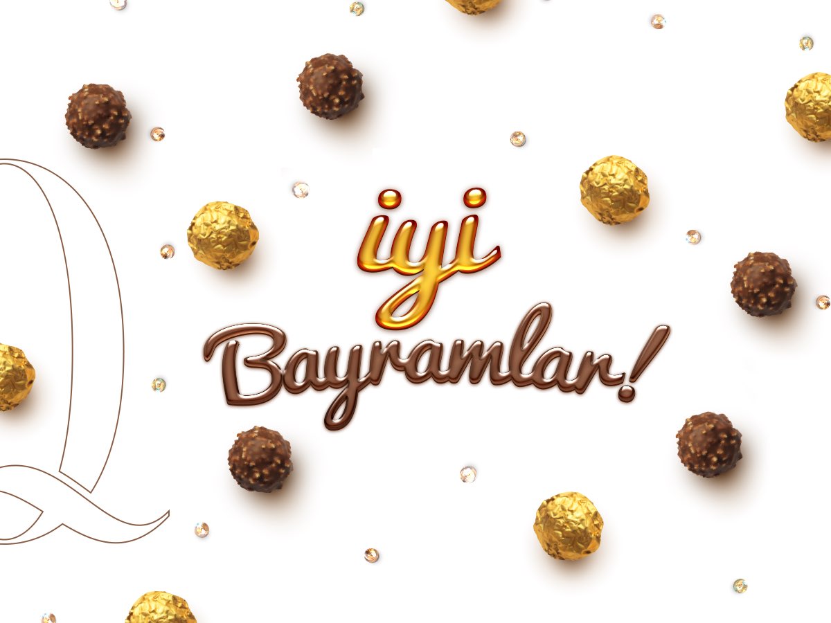 Herkese keyifli bayramlar dileriz!