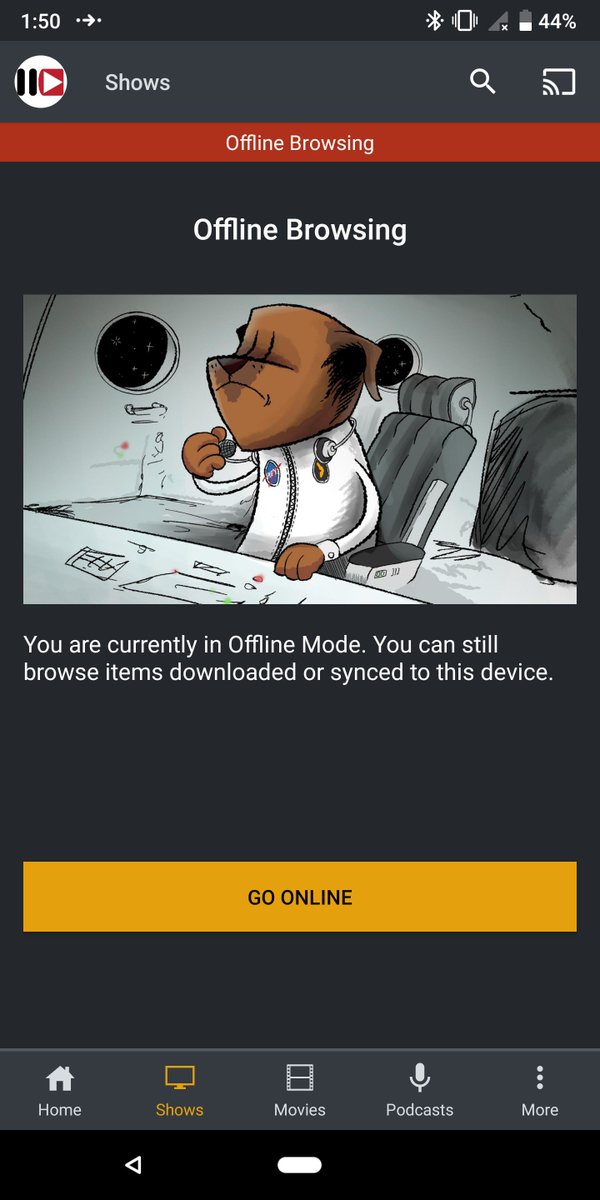 hutsoncap's tweet photo. @plex I love you, but how am I supposed to watch the 10 episodes of synced content from this screen? https://t.co/WZoSwfFQAW