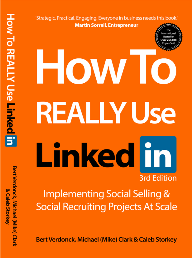 BertVerdonck's tweet photo. We have a winner! Thanks for the feedback everyone. This is going to be the new cover of our bestselling book 'How To REALLY Use LinkedIn'. About 63% voted for this cover! We'll work on the final changes and keep you posted on the actual launch! #htrul #socialselling https://t.co/Euf10HxIWv