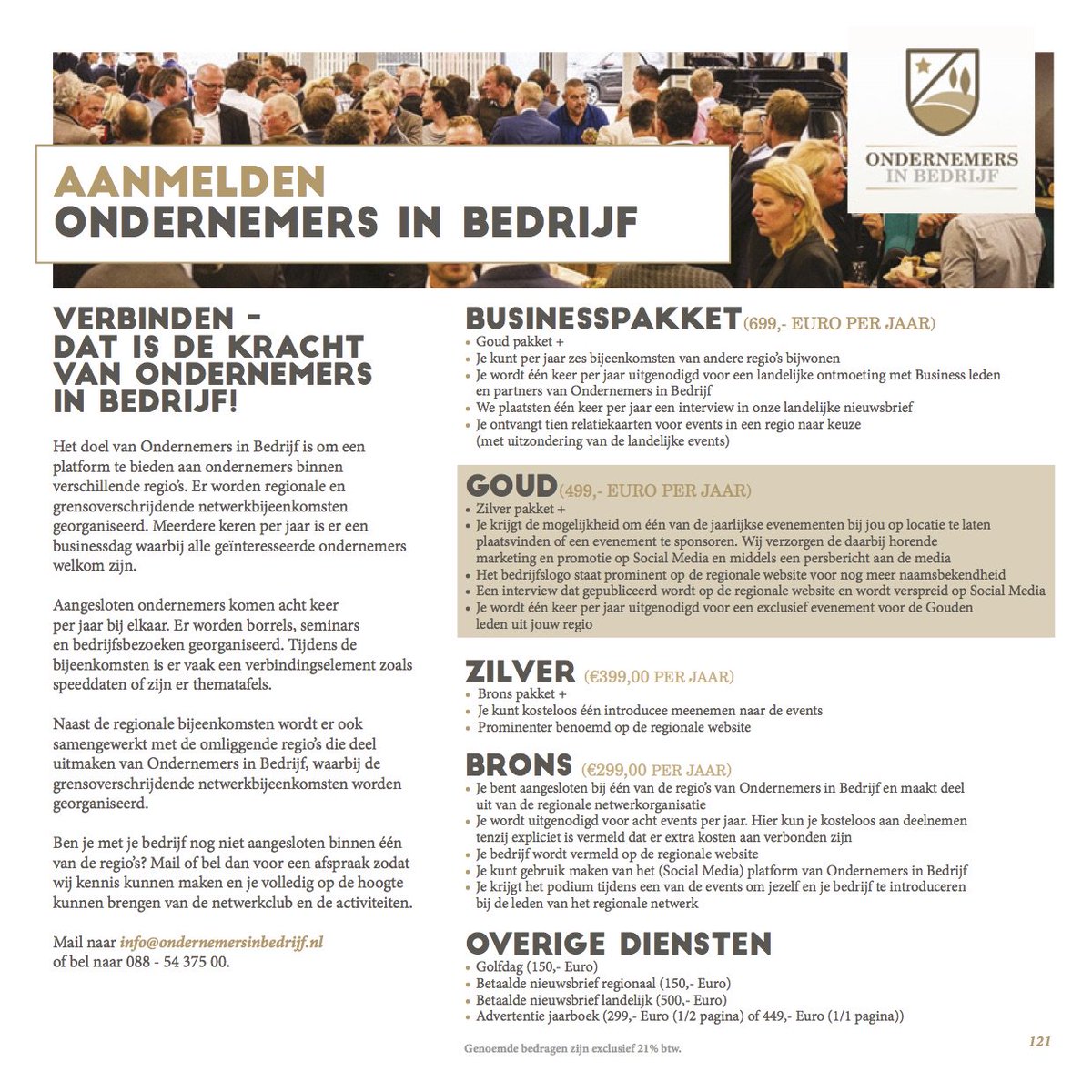 Welk lidmaatschap zou jou aanspreken of misschien wil je wel je lidmaatschap upgraden? Laat het ons weten via 088-5437500 ! Zie hier het volledige jaarboek; ow.ly/haqC30hFdbN #JaarboekOiB2018 #netwerken #verbinden #events #OiB #kennis