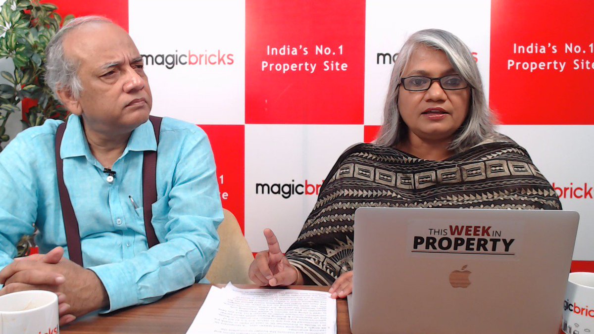 magicbricks's tweet photo. Join E Jayashree Kurup, Head, Content and Prabhakar Sinha, Editor, Real Estate, Times of India as they discuss three temporary laws of the industry that could affect your investments #ThisWeekInProperty @jkurup @Prabhakars_TOI https://t.co/u7qRUdkXip https://t.co/1od35VGFQL
