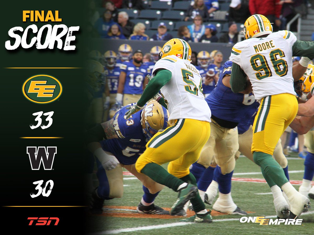 GoElks's tweet photo. ESKS WIN!!!

Longest game in @CFL history is over!!! #OneEmpire https://t.co/otfflfcCbp