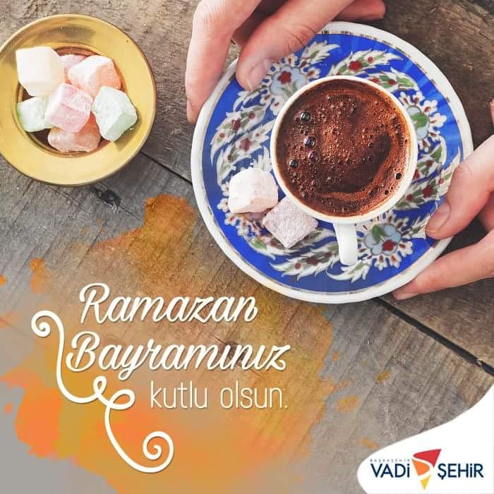Bir arada, sevgi dolu ve huzurlu nice bayramlar geçirmek dileğiyle, Ramazan Bayramınız kutlu olsun. 

#RamazanBayramı #İyiBayramlar #Vadişehir