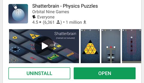 OrbitalNine's tweet photo. Woohoo! #Shatterbrain has been downloaded over 1 million times! Thank you all for your help sharing my game. 🎉 https://t.co/5vzgE59OZ7 https://t.co/vYl2MmZ5Nd