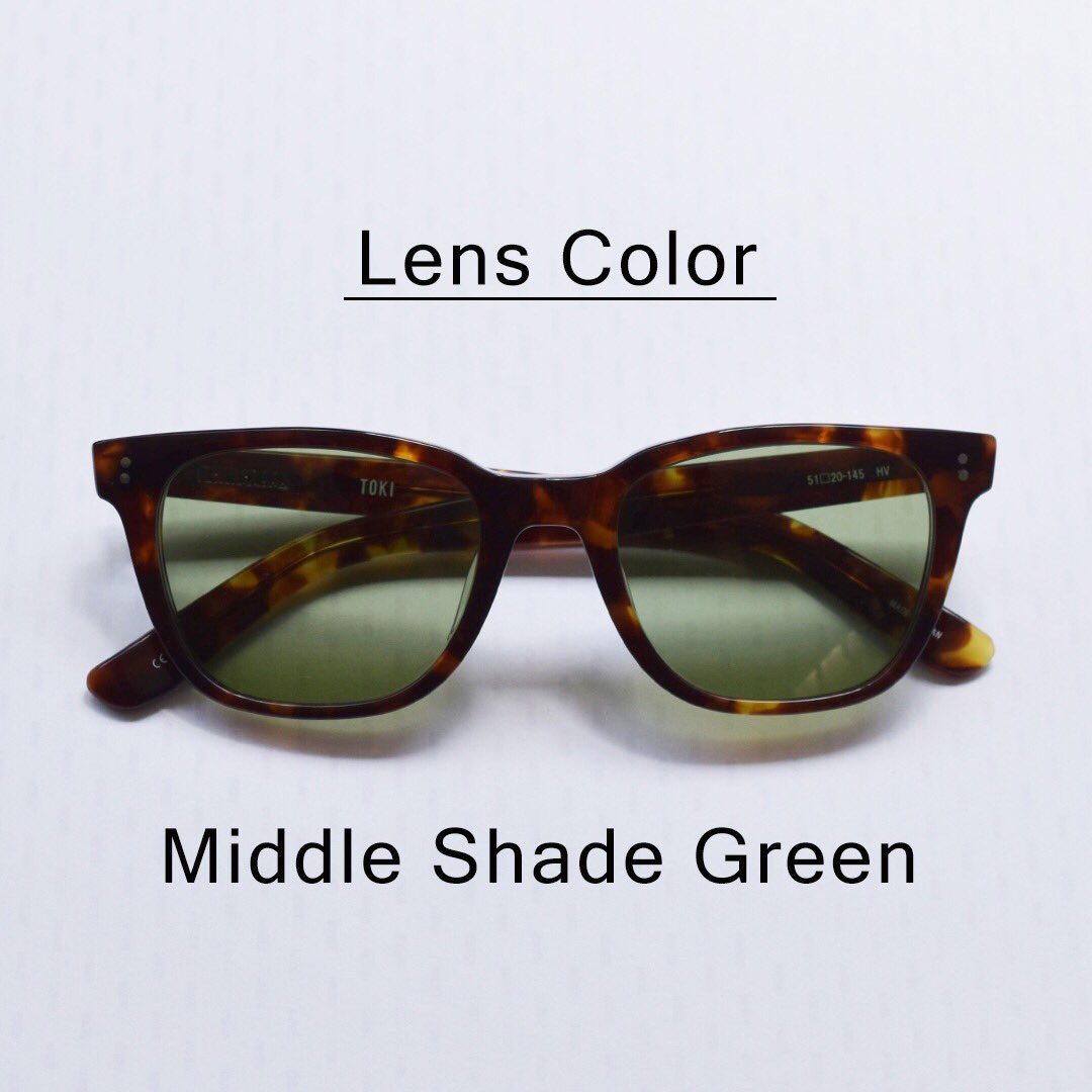 blincaoyama's tweet image. グリーンレンズは遮光性も高く、色味をあまり変えずに自然な見え方を保ってくれます。毎日掛けても飽きない基本のカラーです。#thinglass#梅雨#オーエムジー株式会社 #大阪眼鏡硝子
Brand: THINGLASS（シングラス）
Model: TOKI
Frame color: HAVANA
Lens color: MIDDLE SHADE GREEN
Price: ¥37,800-