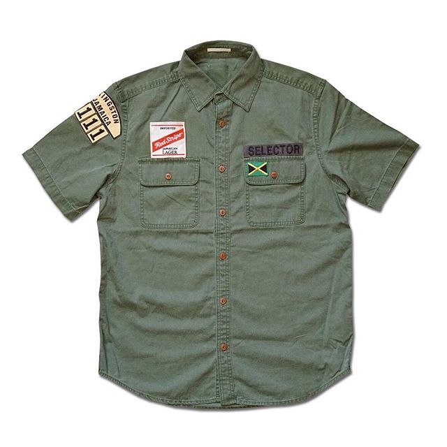 _selector's tweet photo. Nuff thanks to @1111army outta Brooklyn, NY, for this great custom army surplus shirt, complete with some killer patches. Right in time for summer. Right in time for the revolution. #1111Army #DavidSelf #SelfLove #TheGreatAwakening #Custom #ArmySurplus #Shirt #Handsewn #Broo… https://t.co/i0EjnAoFw9