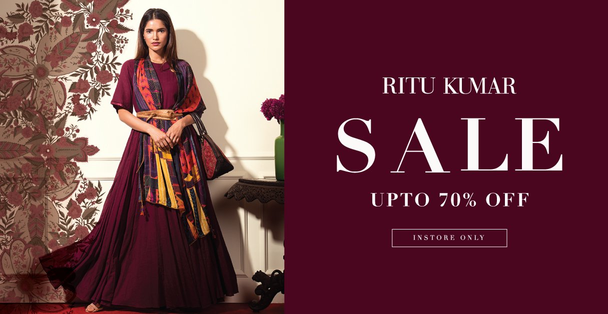 Ritu kumar on sale label sale