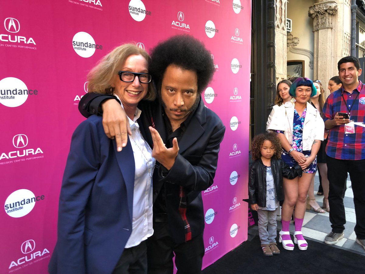 So great to be in LA for the ⁦<a href="/sundanceorg/">The Sundance Institute</a>⁩ special screening of ⁦<a href="/BootsRiley/">Boots Riley</a>⁩ #SorryToBotherYou. Fantastic film; bold, political, funny, wildly original, like nothing you’ve ever seen. Opening July 6th!