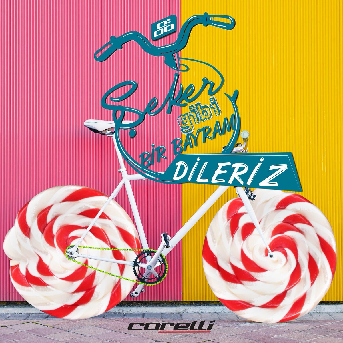 Şeker gibi bir bayram dileriz.