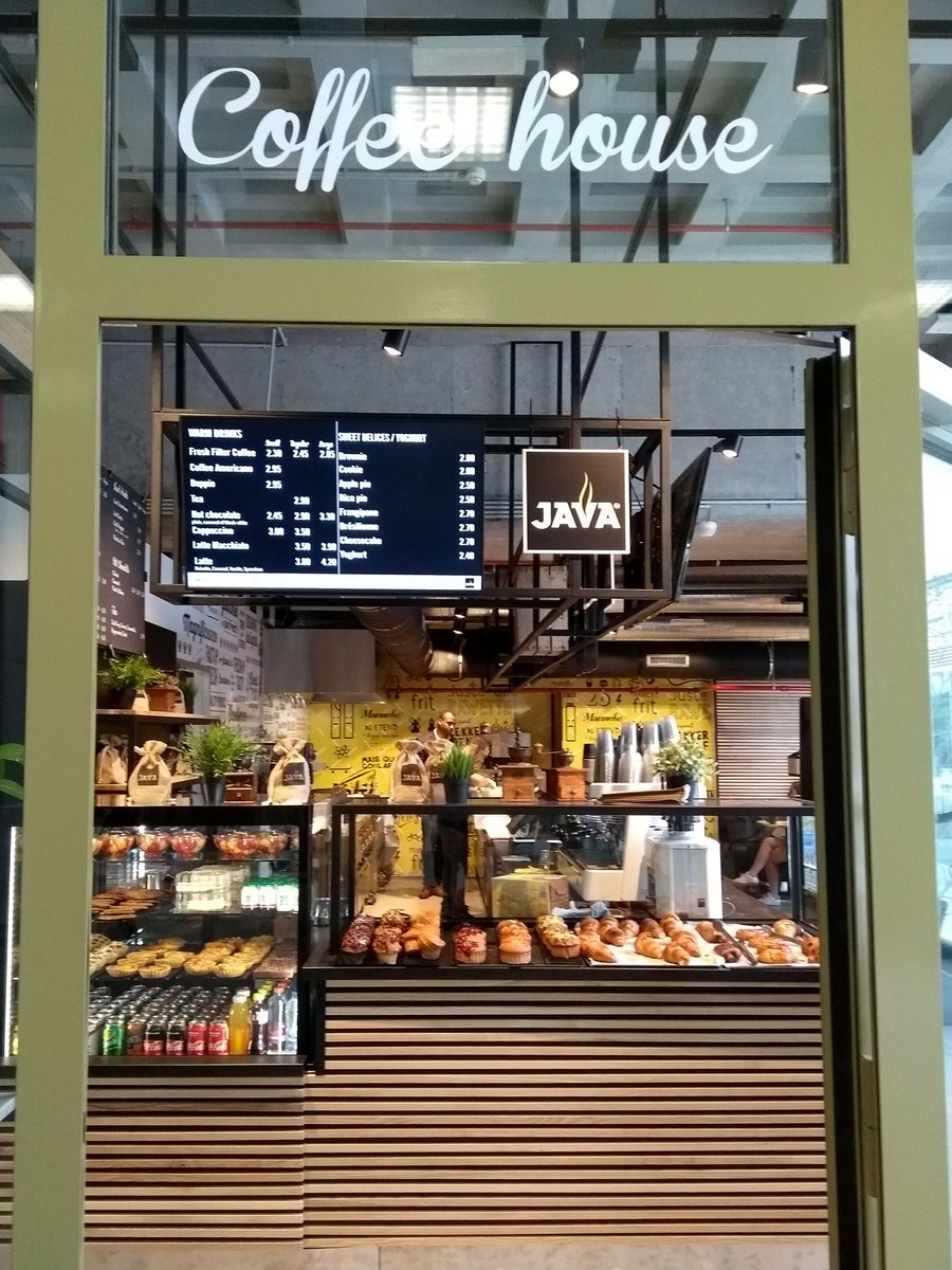 Onze nieuwste JAVA Coffee House in station Brussel-Noord draait ondertussen op volle toeren! Kom zeker eens langs en geniet van een verfrissende home made ice tea op ons terras! 🌞🙌
