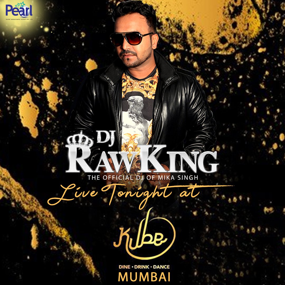 _Pearl_Team's tweet photo. Dj RawKingβ the official DJ of Mika Singh performing live tonight at KUBEβ Mumbai.
#PearlExclusive #PearlTalentManagement #DJRawking #Kube #Mumbai #FridayNight #Live #Performance #JoinUs #PearlEvent #Loud #KeepRocking https://t.co/nExNKlMWMY