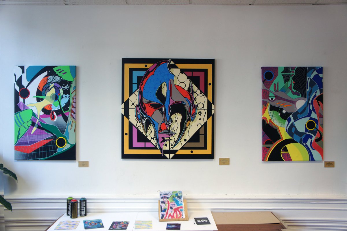 Loodzter's tweet photo. ' KAÏROS ' 
Til July 5th 
@superposition.lyon 
3 place Gensoul, Lyon 69002
#exhibition #streetart #loodz78 https://t.co/MlQ9kuLpTl