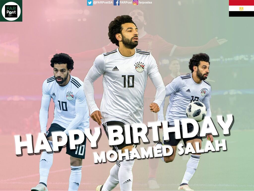 Happy birthday to mohamed salah  