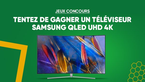 Fnac's tweet image. JEU CONCOURS 🎁|#FnacFoot ⚽
Aujourd&apos;hui tentez de gagner une  📺 @SamsungFR #QLed #UHD #4K
➡ Pour participer &amp;gt;&amp;gt; RT + Follow @Fnac.  😃
&amp;gt;&amp;gt; bit.ly/2IXYEFt