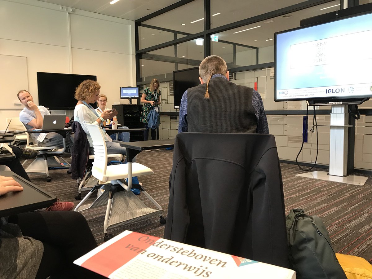 Klaar voor de vroege ochtendsessie op de laatste dag #ord2018