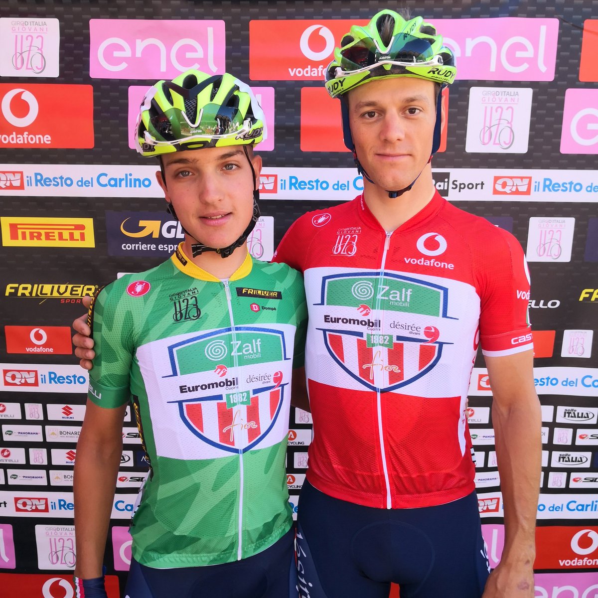 ❤️ + 💚 #GiroU23Enel
