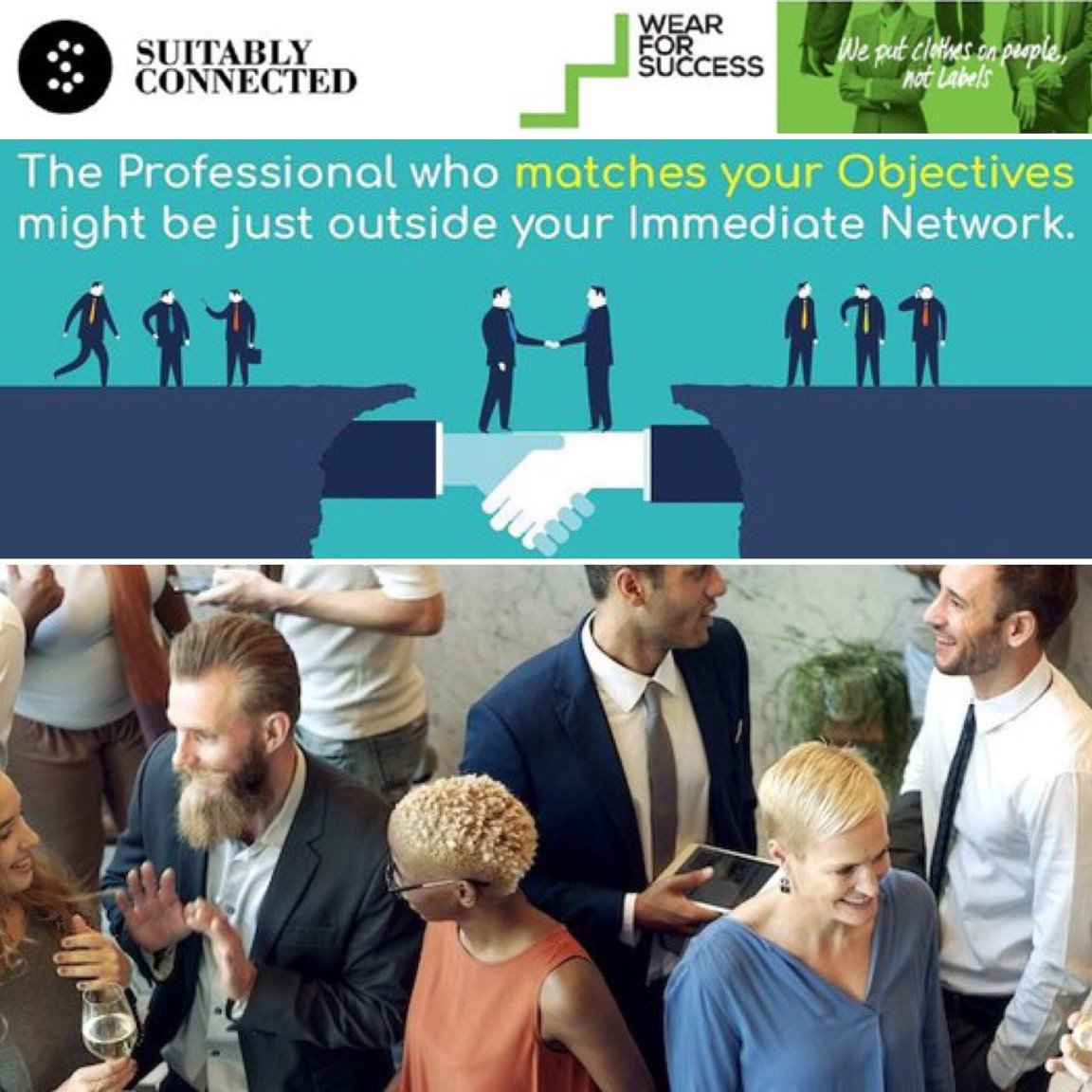 #HappyFriday! Start the weekend by booking a #lunch #MeetUp to mingle with other #MelbourneProfessionals >Get #SuitablyConnected &amp; do some good for @WearForSuccess at the same time! smore.com/zs41x-mix-it-u… #NetworkingEvent #Charity #MelbourneStyle #MeaningfulConnections #Video