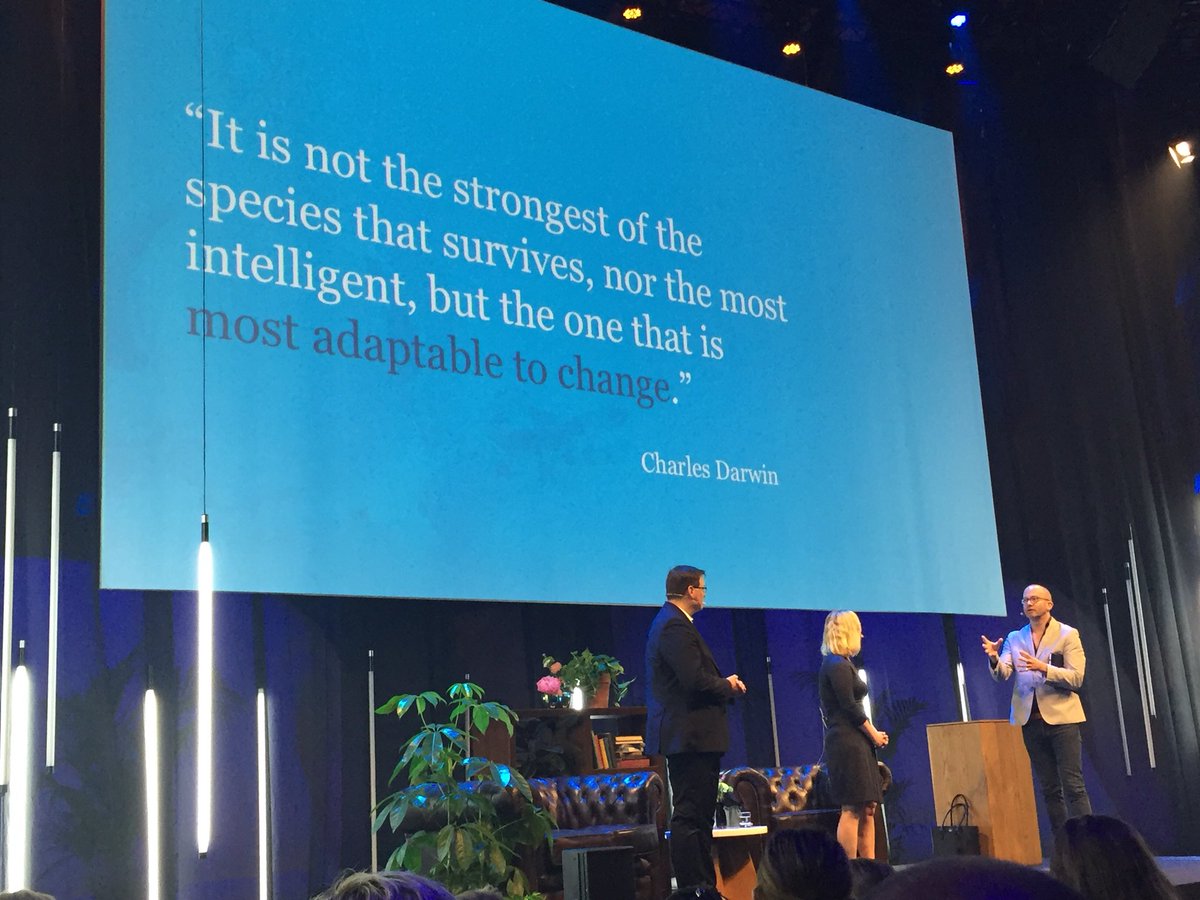 McKinsey partners sharing their view on chances in workforce planning .... how should you develop your career? How to survive? Darwin already knew ... #beyondhrforum <a href="/rsmalumni/">RSM Alumni</a> <a href="/RSMErasmus/">Rotterdam School of Management, Erasmus University</a> @rsmmba