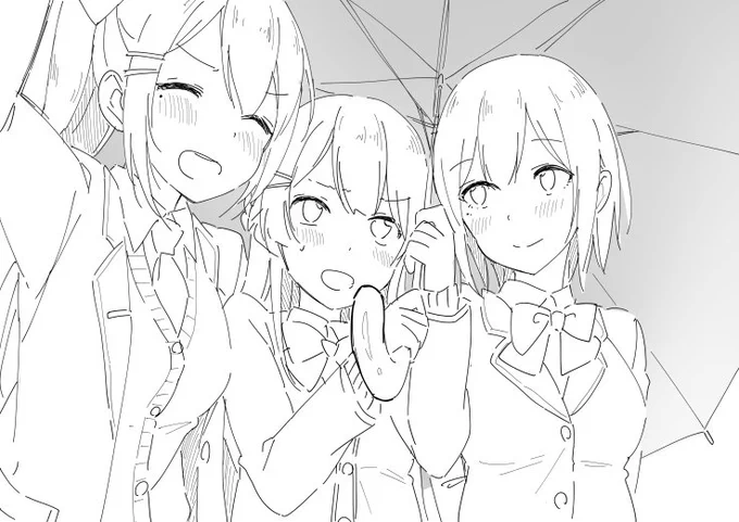 梅雨だ～ #でろあーと  #みとあーと #凛Art 