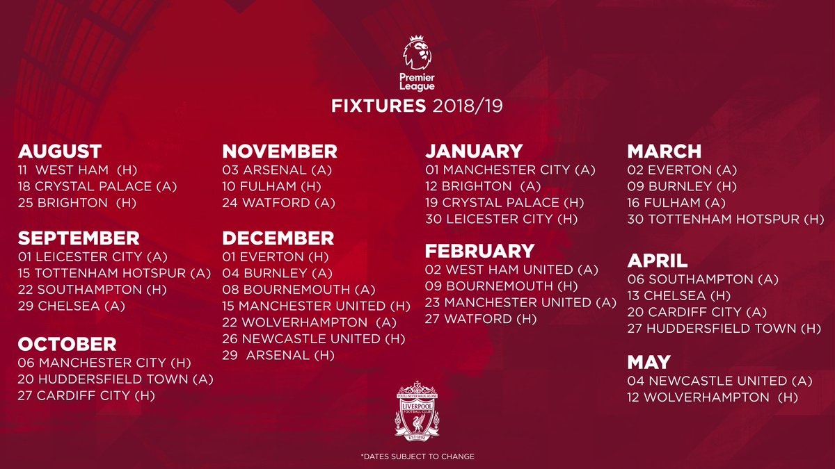 thereds_kh's tweet photo. #LFCfixture https://t.co/O2IiR8klXk