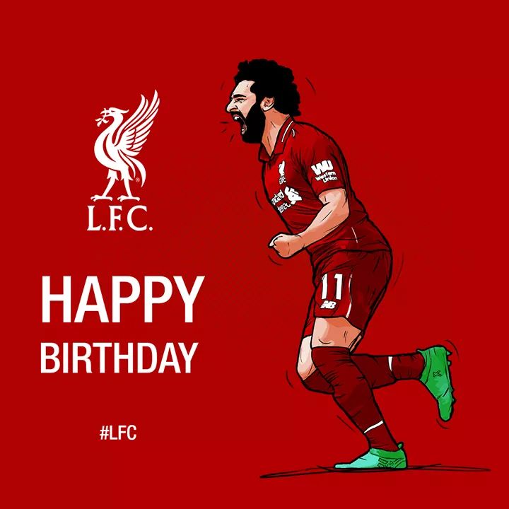 Happy birthday Mohamed Salah!  