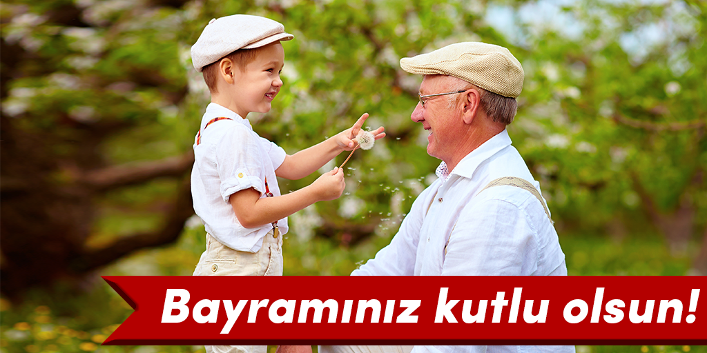 Bu bayramda büyüklerinizle keyifli vakit geçirmenizi diliyoruz. 🙂Bayramınız kutlu olsun. 🍭