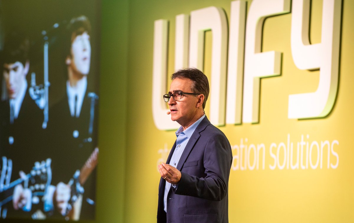 Thanks to our @UnifyCo partners for joining us at #UPC18Berlin. Your insights and feedback are very valuable to us. Collaboration is at the hear of our business and also the guiding principle to co-operate and co-create the evolution of our portfolio.