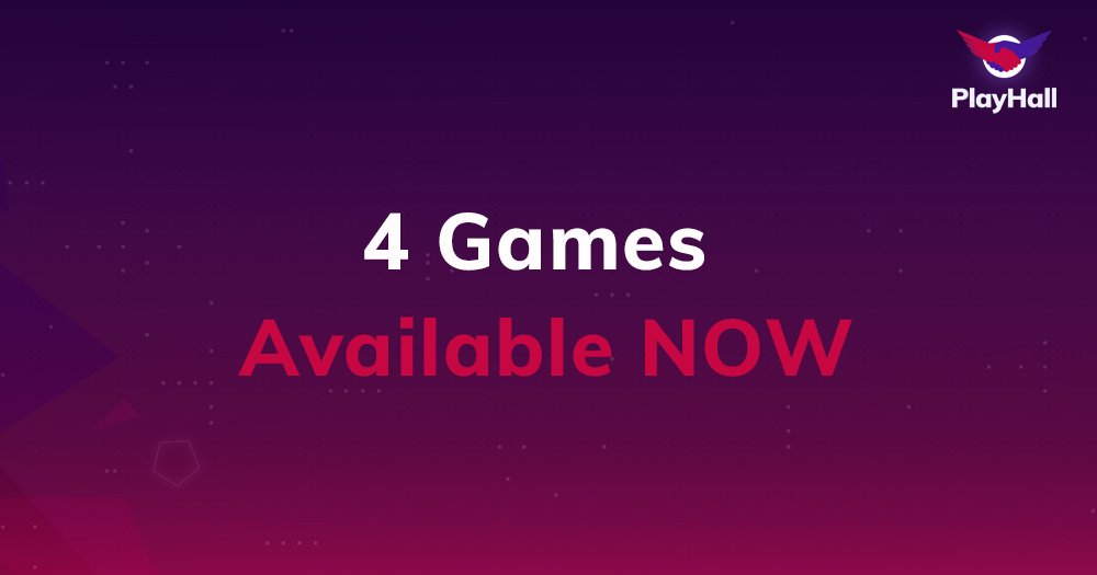 There are 4 games currently available on the PlayHall platform in demo versions and only PlayHall tokens are accepted. Soon we will add more cryptocurrencies and more games, but why wait when you can start testing your skills NOW? PlayHall.io – feel the difference!