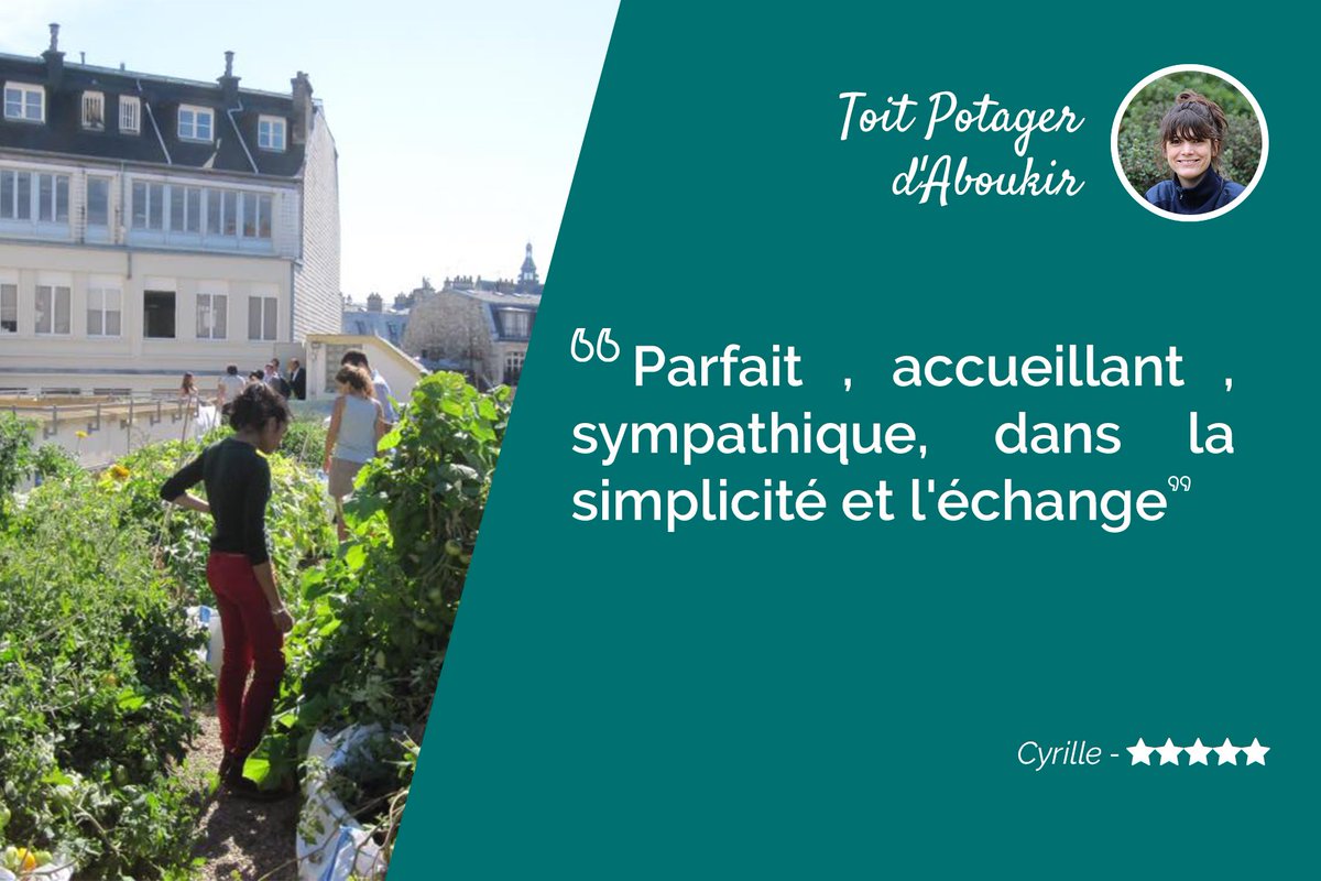 [Vivons le Terroir] Comme Cyrille, partagez nous vos expériences de Terroir ! 🥕
Et si vous souhaitez rendre visite à <a href="/Veni/">Veni Markovski</a> Verdi, c'est ici : bit.ly/ToitPotagerABO…